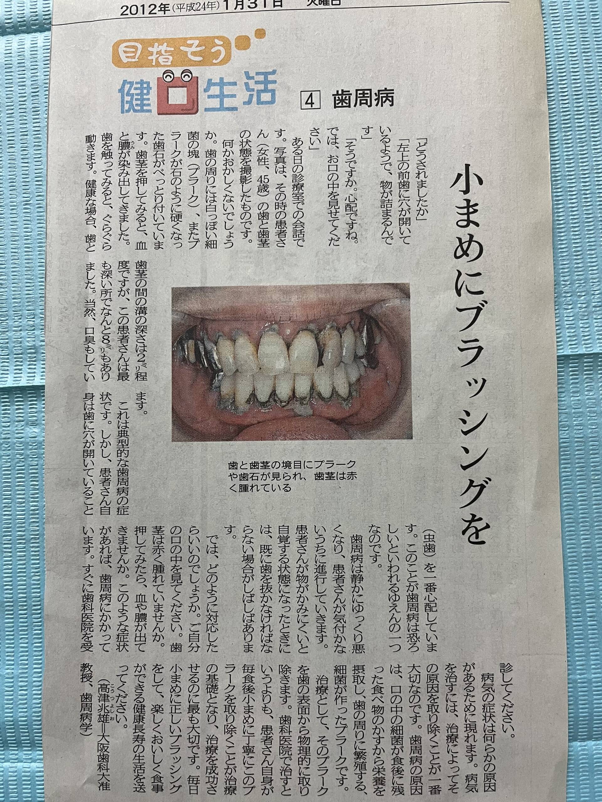 こまめにブラッシング